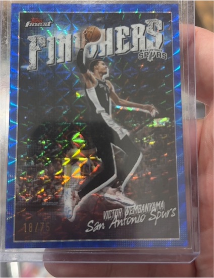 2025-26 Topps Finest #FI-1 Victor Wembanyama — front