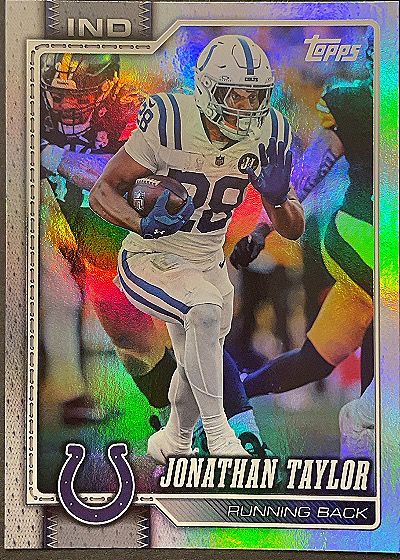 2026 Topps Flagship Football #86 Jonathan Taylor — front