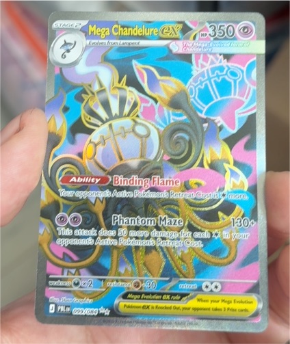 2014 The Pokemon Company Pokemon TCG #099/084 Mega Chandelure EX — front