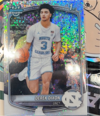 2025 Bowman Chrome #BCP-37 Derek Dixon — front