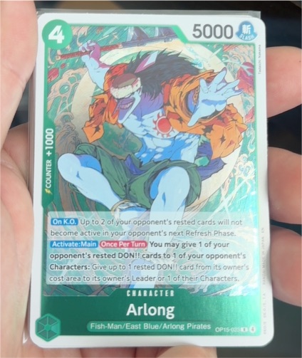 One Piece Card Game OP15-023 Arlong — front