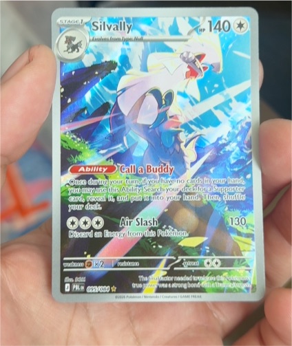2023 Pokémon SV04 #095 Silvally — front
