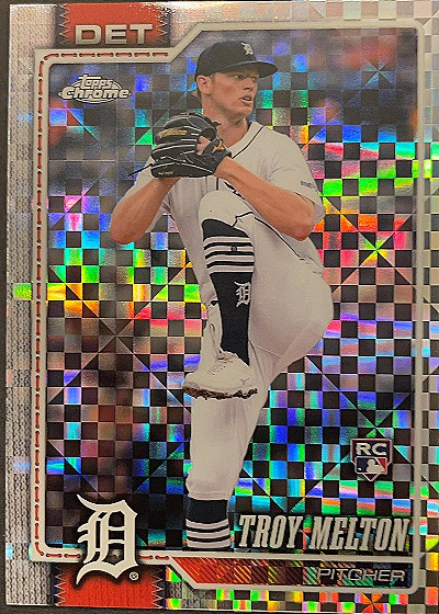 2026 Topps Chrome #202 Troy Melton — front