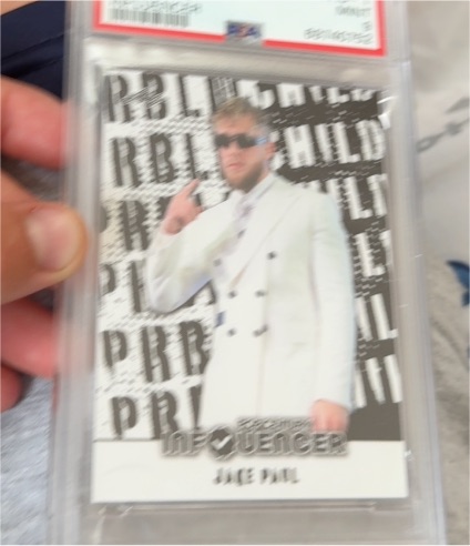 2022 Leaf Pop Century Influencer #IB-1 Jake Paul — front