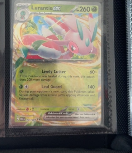 Pokémon TCG Lurantis ex 004/084 — front