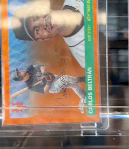 2025 Topps Chrome Platinum #493 Carlos Beltran — front