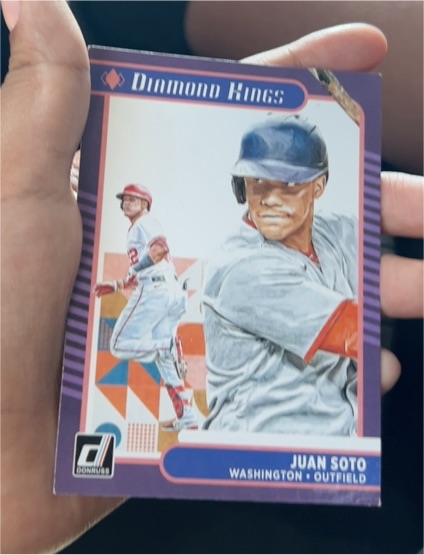 2021 Donruss Diamond Kings #20 Juan Soto — front
