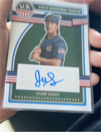 2023 Panini Stars & Stripes #ADPS-JS Julian Suarez — front