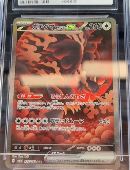 2024 Pokémon SV8a #225 Bloodmoon Ursaluna ex Terastal Festival — front