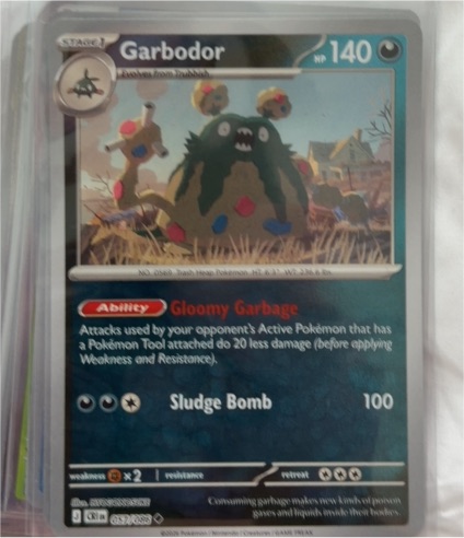 2026 Pokémon Chaos Rising #057 Garbodor — front