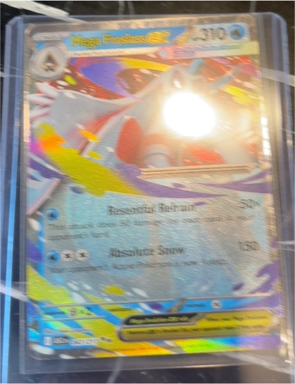 2015 Pokémon Mega Froslass EX #047/217 — front