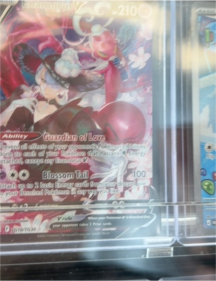 2022 Pokémon Lost Origin Trainer Gallery #TG18/TG30 Enamorus V — front