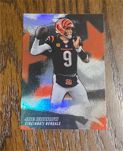 2026 Topps Stars #NFLS-5 Joe Burrow — front