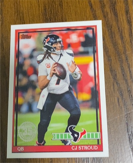 2026 Topps Flagship #91TF-45 CJ Stroud — front