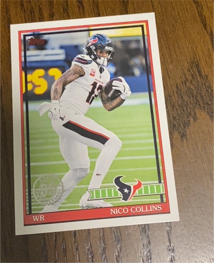 2026 Topps Flagship #91TF-47 Nico Collins — front