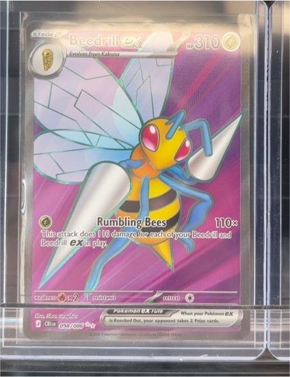 2026 Pokémon TCG Chaos Rising #098/086 Beedrill ex — front