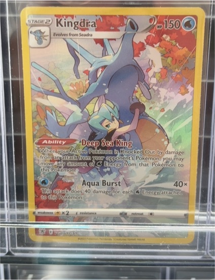 2022 Pokemon TCG Astral Radiance Trainer Gallery #TG03/TG30 Kingdra — front