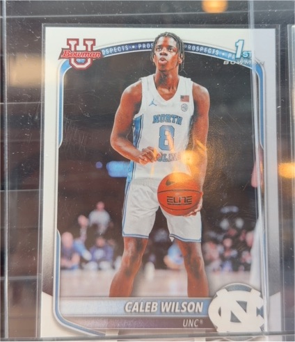 2025 Topps Bowman University Prospects #BPP-83 Caleb Wilson — front