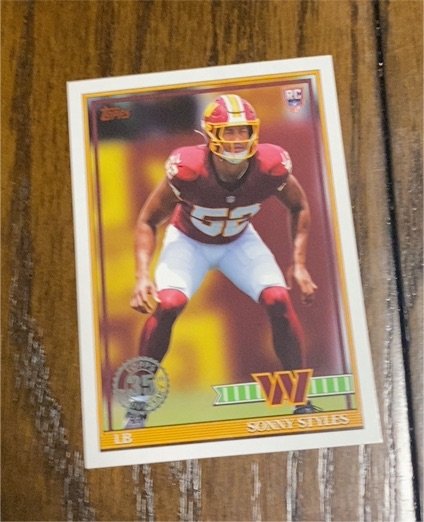 2026 Topps Flagship #91TR-47 Sonny Styles — front