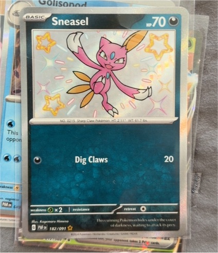 2024 Pokémon #182 Sneasel — front
