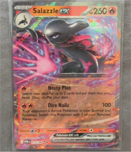 2026 Pokémon TCG Perfect Order #016 Salazzle ex — front