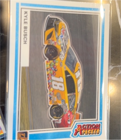 2021 Panini Donruss #AP2 Kyle Busch Action Packed — front