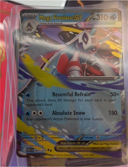 2021 Pokémon Ascended Heroes #047 Mega Froslass EX — front
