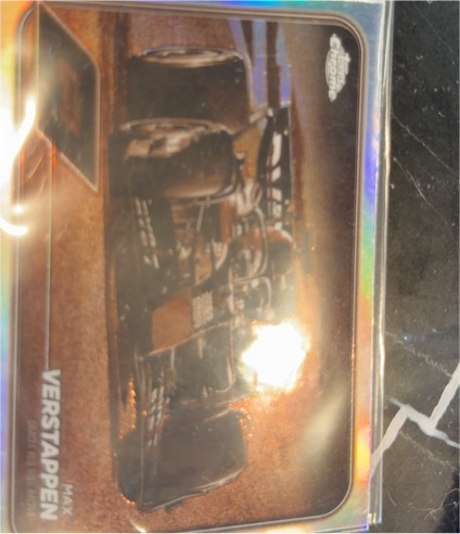 2024 Topps Chrome Formula 1 #182 Max Verstappen Sepia Refractor — front