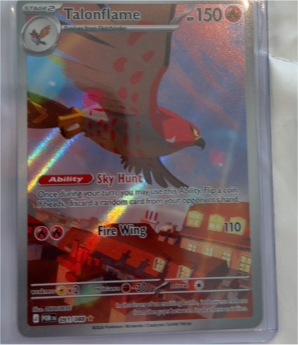 2023 Pokémon #91 Talonflame — front