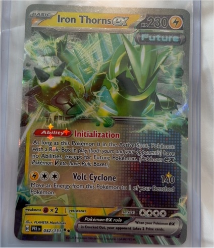2024 The Pokémon Company Iron Thorns ex 077/167 — front