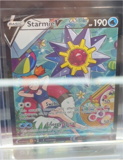 2022 Pokemon TCG Starmie V TG13/TG30 Astral Radiance — front