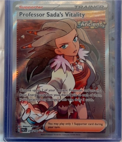 2023 Pokémon SV04 #239 Professor Sada's Vitality — front