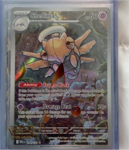 2025 Pokémon Mega Evolution #144/132 Shedinja — front