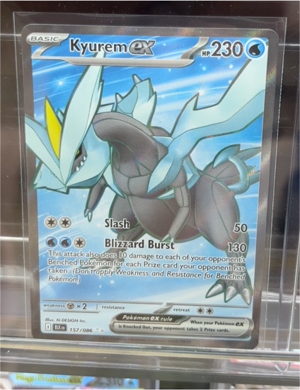 2025 Pokémon Scarlet & Violet #157 Kyurem ex — front