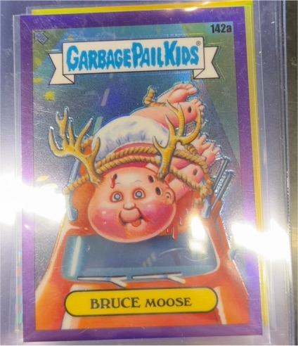 2021 Topps Garbage Pail Kids Chrome Series 4 #142a Bruce Moose — front