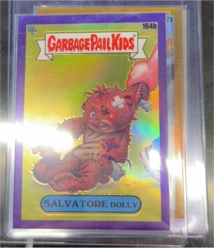 2021 Topps Garbage Pail Kids Chrome #164b Salvatore Dolly — front