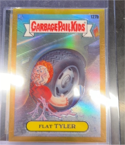 2021 Topps Garbage Pail Kids Chrome Series 4 #127b Flat Tyler — front