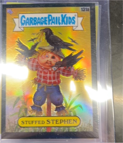 2021 Topps Garbage Pail Kids Chrome Series 4 #131a Stuffed Stephen — front