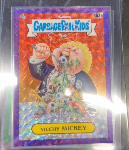 2021 Topps Chrome Garbage Pail Kids #162a Yicchy Mickey — front