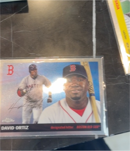 2025 Topps Chrome Platinum #344 David Ortiz — front