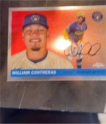 2025 Topps Chrome Platinum #46 William Contreras — front