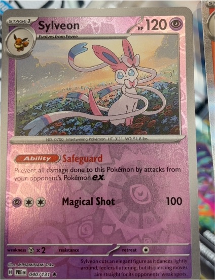 2025 Pokémon #040 Sylveon — front