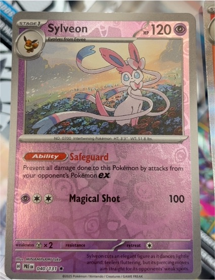 2025 Pokemon #040 Sylveon — front