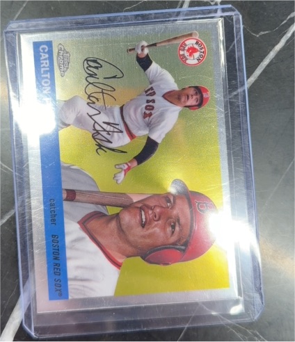 2023 Topps Chrome Platinum Anniversary #17 Carlton Fisk — front