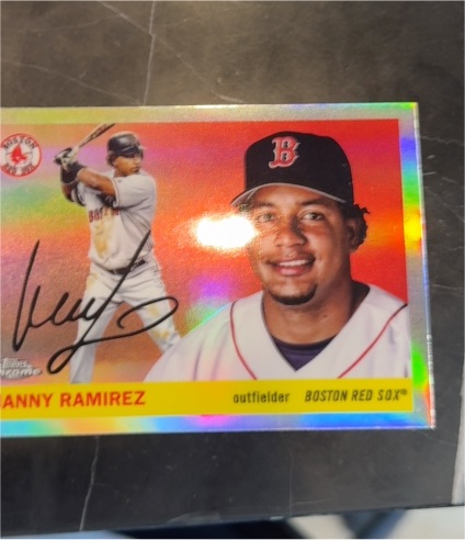 2025 Topps Chrome Platinum Anniversary #225 Manny Ramirez — front