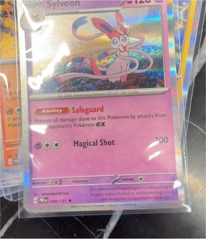 2025 Pokémon Prismatic Evolutions #040 Sylveon — front