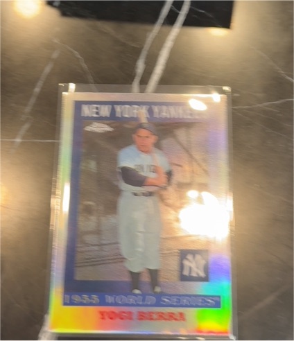 2025 Topps Chrome Platinum #55WS-8 Yogi Berra 1955 World Series — front