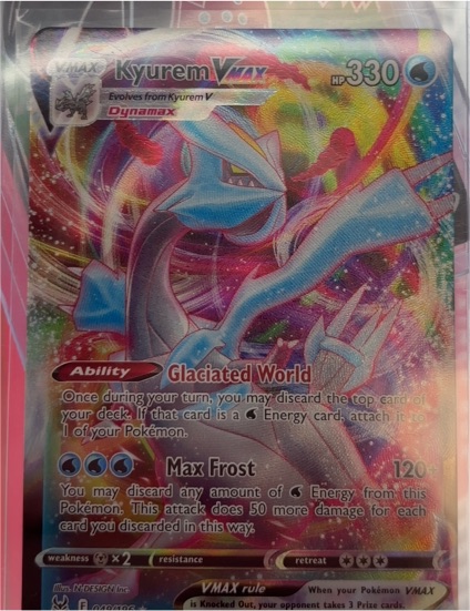 2022 Pokémon TCG Lost Origin #049 Kyurem VMAX — front