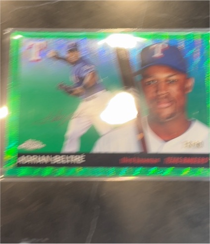 2025 Topps Chrome Platinum #489 Adrian Beltre — front