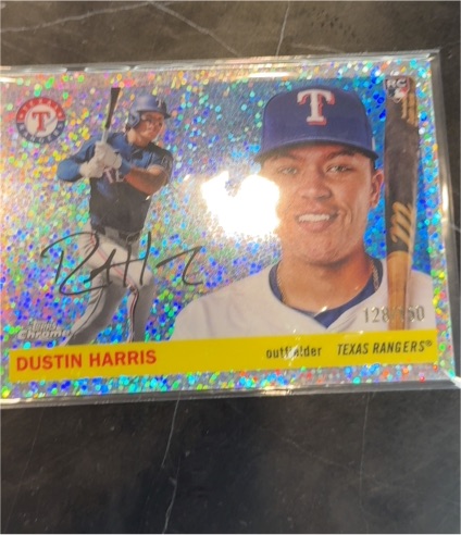 2025 Topps Chrome Platinum #223 Dustin Harris — front